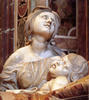 Alexander VII., Grabmal S. Pietro in Vaticano, Caritas Detail