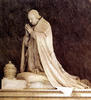 Clemens XIII., Grabmal S. Pietro in Vaticano, Papststatue