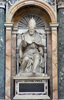 Clemens VIII., Grabmal S. Maria Maggiore, Detail Papststatue