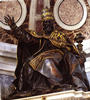 Urban VIII., Grabmal S. Pietro in Vaticano, Ehrenstatue