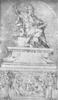 Gregor XIII., Entwurfszeichnung Grabmal (Prospero Antichi?)