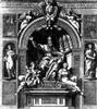 Gregor XIII., Stich Grabmal, ursprüngliche Gestalt