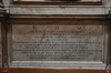 Gregorio Naro, Grabmal in S. Maria sopra Minerva, Inschrift