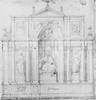 Paul IV., Zeichnung Grabmal (Giulio Romano)