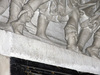 Paul V., Grabmal S. Maria Maggiore, Detail Signatur