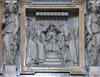 Paul V., Grabmal S. Maria Maggiore, Relief mitte oben