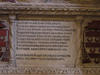Pietro Stephaneschi, Grabmal S. Maria in Trastevere, Inschrift