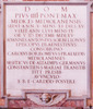 Pius IV., Grabmal S. Maria degli Angeli, Inschrift
