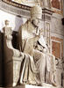 Pius VII., Grabmal S. Pietro in Vaticano, Ehrenstatue