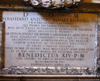 Sebastiano Tanari, Grabmal S. Maria della Vittoria, Inschrift