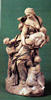 Urban VIII., Tonmodell Grabmal, Caritas erste Version (Gianlorenzo Bernini)