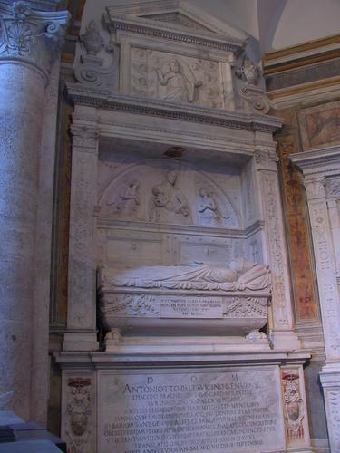 Antoniotto Pallavicini, Grabmal S. Maria del Popolo, Gesamtansicht
