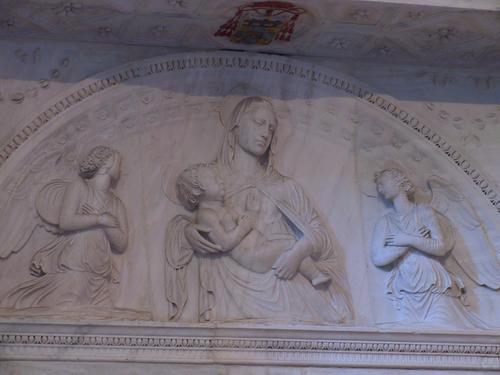Antoniotto Pallavicini, Grabmal S. Maria del Popolo, Maria mit Kind
