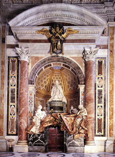 Alexander VII., Grabmal S. Pietro in Vaticano, Gesamtansicht