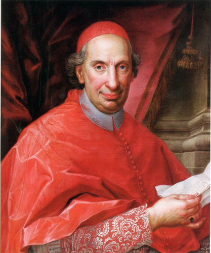 Antonio Banchieri, Porträt von Agostino Masucci