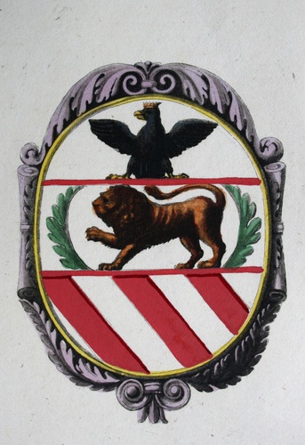 Wappen der Familie Galli aus Litta, Famiglie celebri italiane