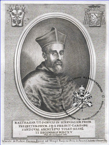 Balthasar de Moscoso y Sandoval, Porträt