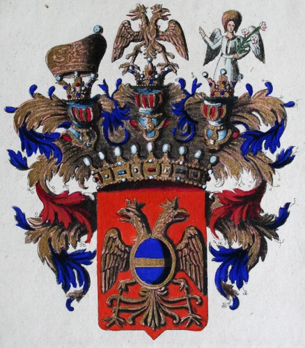 Wappen der Familie Giustiniani aus Litta, Famiglie celebri italiane