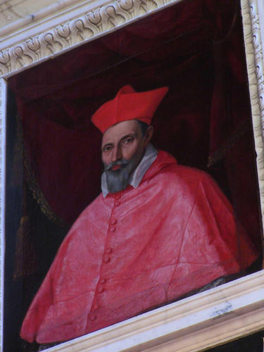 Berlingerio Gessi (Gipsius; Gypsius), Grabmal S. Maria della Vittoria, Portrait