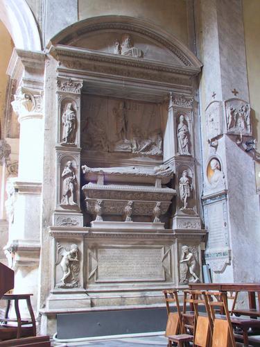 Bernardino Lonati, Grabmal S. Maria del Popolo, Gesamtansicht