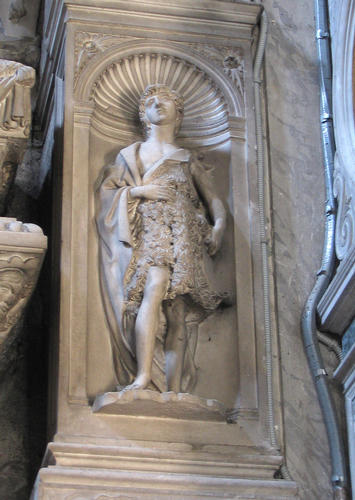 Bernardino Lonati, Grabmal S. Maria del Popolo, Johannes der Täufer