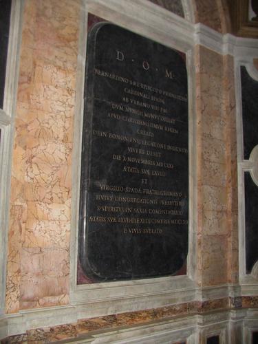 Bernardino Spada, Grabmal S. Maria in Vallicella, Gesamtansicht