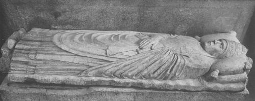 Calixtus III., ursprüngliches Grabmal S. Maria della Febbre, Liegefigur