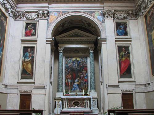 Paolo Emilio Cesi, Grabmal S. Maria Maggiore, Standort (Capella Cesi, Altar)