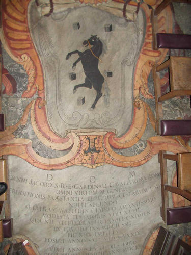 Giovanni Giacomo Cavallerini, Grabmal S. Carlo ai Catinari, Gesamtansicht