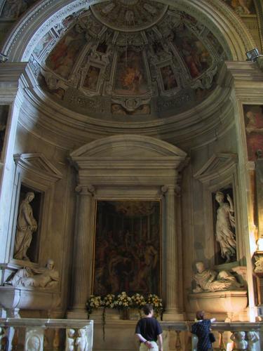 Antonio Maria Ciocchi del Monte, Grabmal S. Pietro in Montorio, Standort