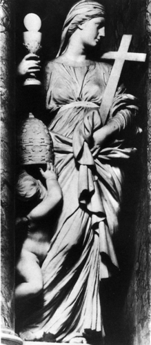 Clemens IX., Grabmal S. Maria Maggiore, Fides