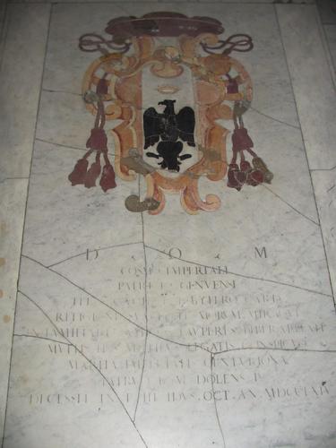 Cosimo Imperiali, Grabmal S. Cecilia, Gesamtansicht