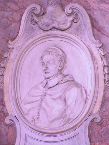 Lorenzo Cozza, Grabmal S. Bartolomeo in Isola, Portrait
