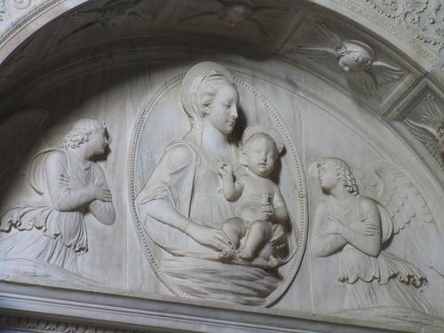 Cristoforo della Rovere, Grabmal S. Maria del Popolo, Madonna mit Kind