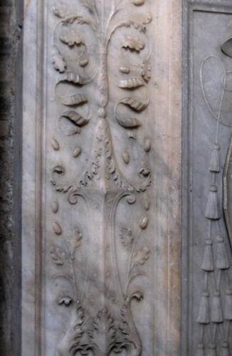 Cristoforo della Rovere, Grabmal S. Maria del Popolo, Detail