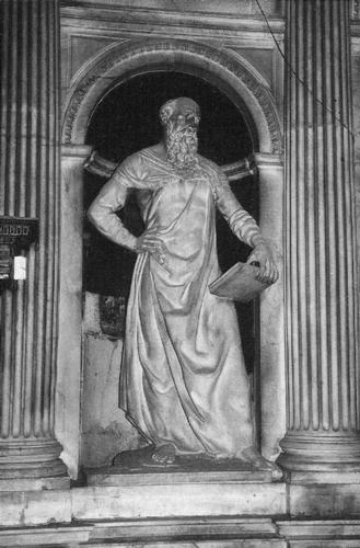 Clemens VII., Grabmal S. Maria sopra Minerva, Johannes der Täufer