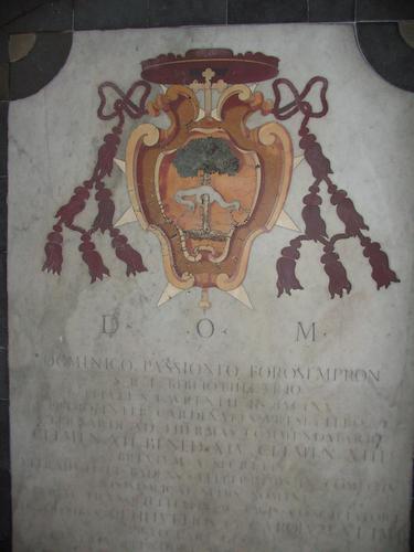 Domenico Passionei, Grabmal S. Bernardo alle Terme, Gesamtansicht