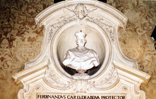 Ferdinando D'Adda, Grabmal SS. Ambrogio e Carlo al Corso, Büste in der Sakristei