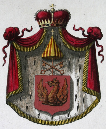 Wappen der Familie Boncompagni aus Litta, Famiglie celebri italiane