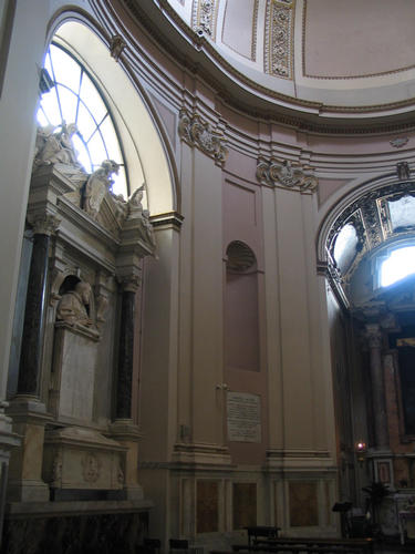 Giulio Antonio Santori, Grabmal S. Giovanni in Laterano, Standort