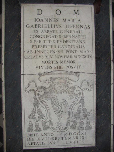 Giovanni Maria Gabrielli, Grabmal S. Bernardo alle Terme, Gesamtansicht