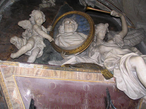Giorgio Spinola, Grabmal S. Salvatore alle Coppelle, Ansicht von unten