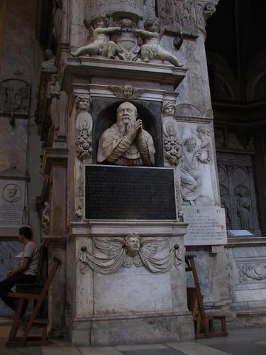 Giovanni Albani, Grabmal S. Maria del Popolo, Gesamtansicht