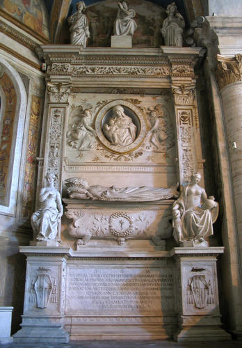 Giovanni de Castro, Grabmal S. Maria del Popolo, Gesamtansicht