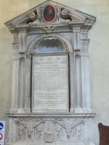 Girolamo Agucchio (Agucchi), Grabmal S. Pietro in Vincoli, Gesamtansicht