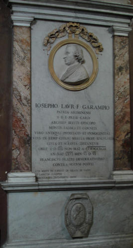 Giuseppe Garampi, Grabmal SS. Giovanni e Paolo, Gesamtansicht