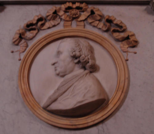 Giuseppe Garampi, Grabmal SS. Giovanni e Paolo, Porträt