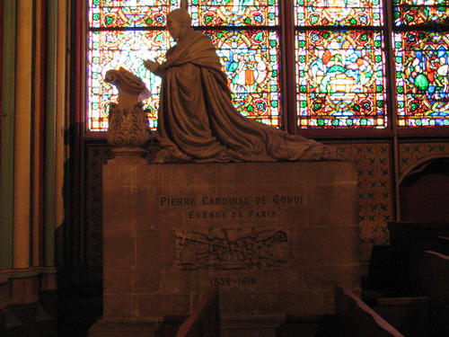 Pierre de Gondi, Grabmal Notre Dame, Gesamtansicht