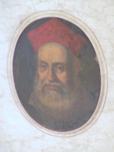 Gregorio Montelbero Petrochino, Grabmal S. Agostino, Porträt 