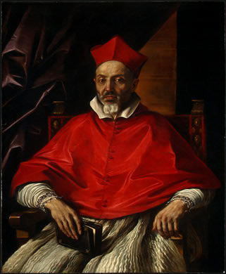 Francesco Cennini de' Salamandri, Bildnis (Guercino)